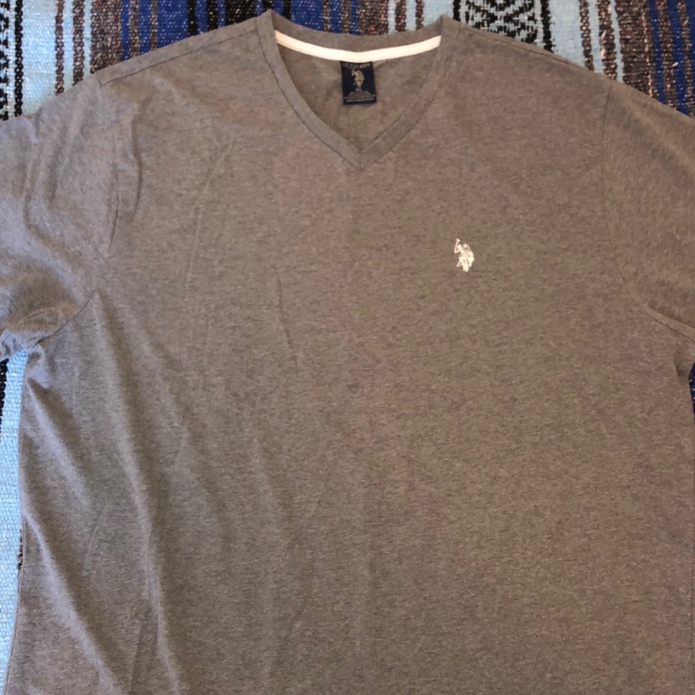 US Polo Assn. Mens Vneck Tee